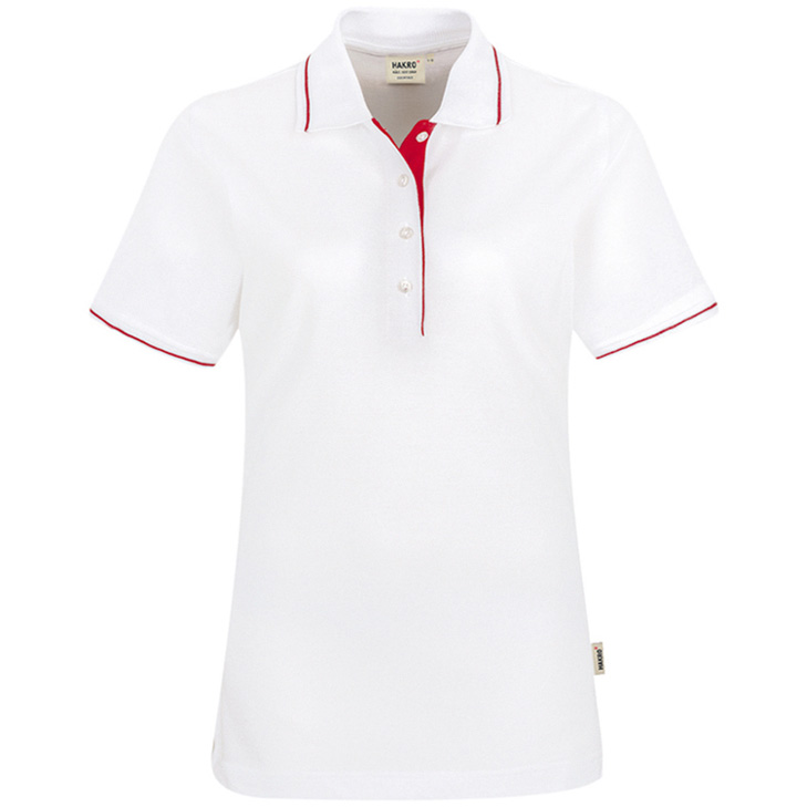 4045981015854 - Woman-Poloshirt Casual Piqué 100% Baumwolle 200 g m²