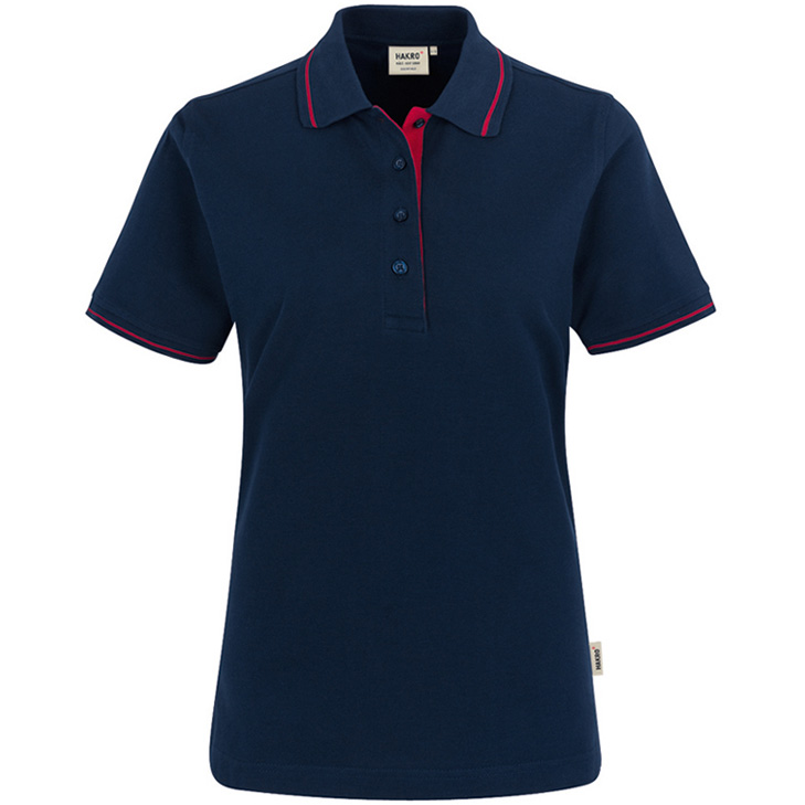 4045981031649 - Woman-Poloshirt Casual Piqué 100% Baumwolle 200 g m²