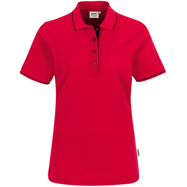 4045981035814 - Woman-Poloshirt Casual Piqué 100% Baumwolle 200 g m²