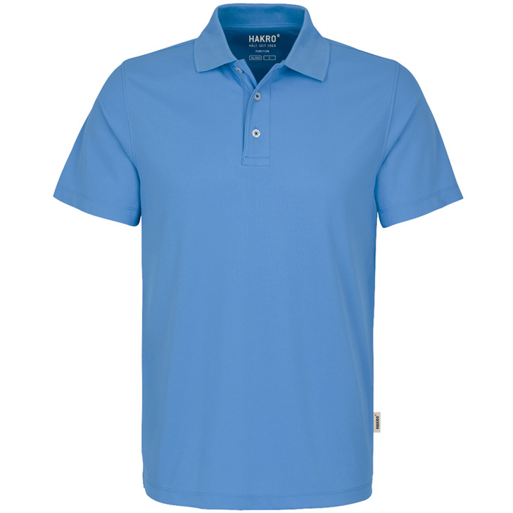 4045981042324 - Poloshirt Coolmax 806 Herren Gr l malibu-blau - malibu-blau - Hakro