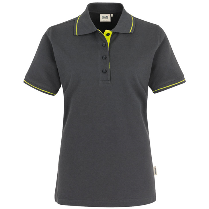 4045981045332 - Woman-Poloshirt Casual Piqué 100% Baumwolle 200 g m²