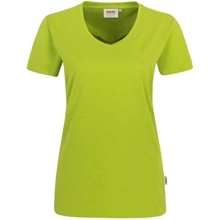 4045981069185 - Women-V-Shirt Performance Single Jersey 50% Baumwolle   50% Pol