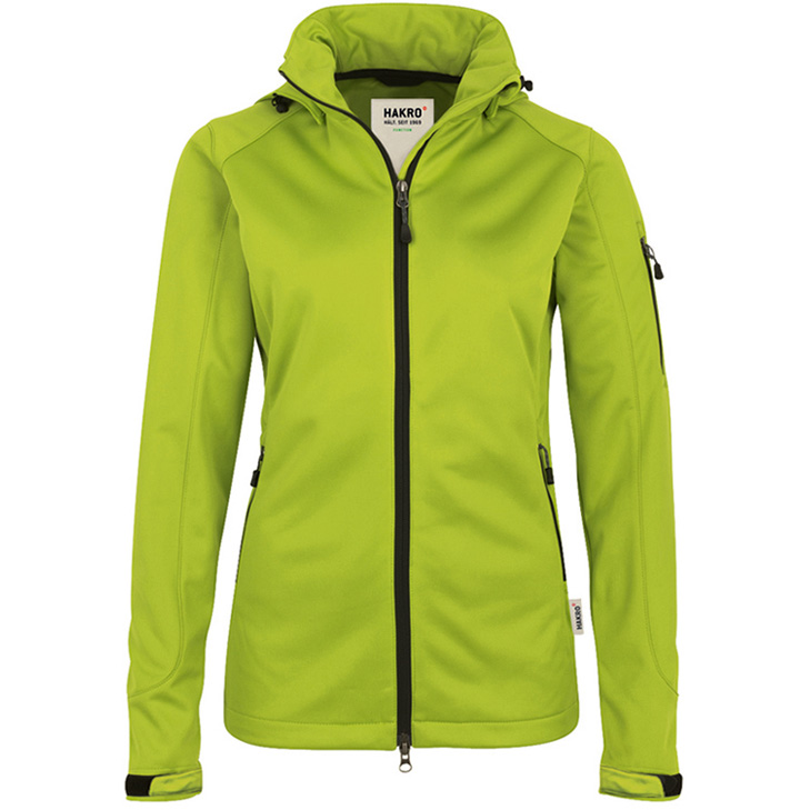 4045981090752 - Softshelljacke Alberta Damen 248 Gr s kiwi - kiwi - Hakro