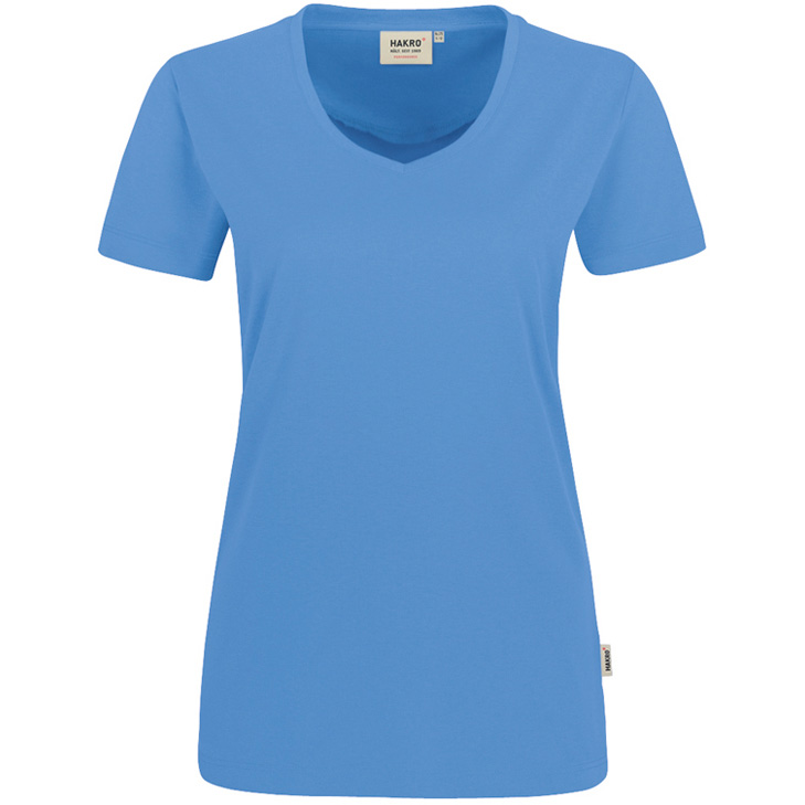 4045981092374 - Women-V-Shirt Performance Single Jersey 50% Baumwolle   50% Pol