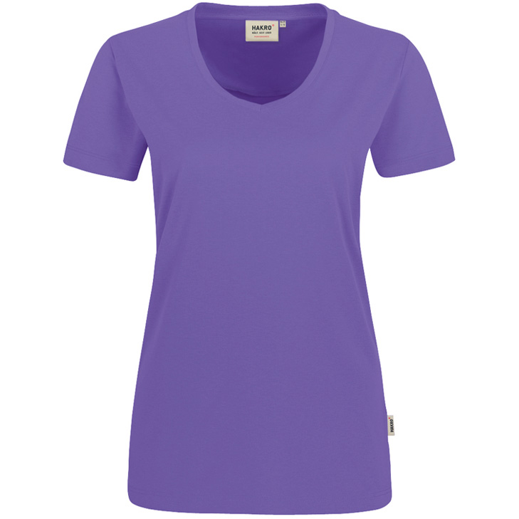 4045981124495 - Women-V-Shirt Performance Single Jersey 50% Baumwolle   50% Pol