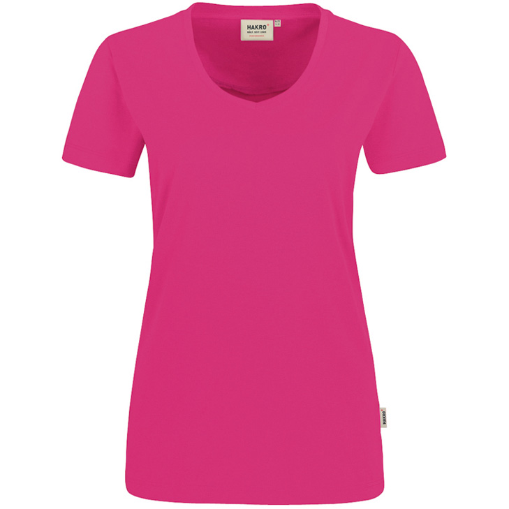 4045981124594 - Women-V-Shirt Performance Single Jersey 50% Baumwolle   50% Pol