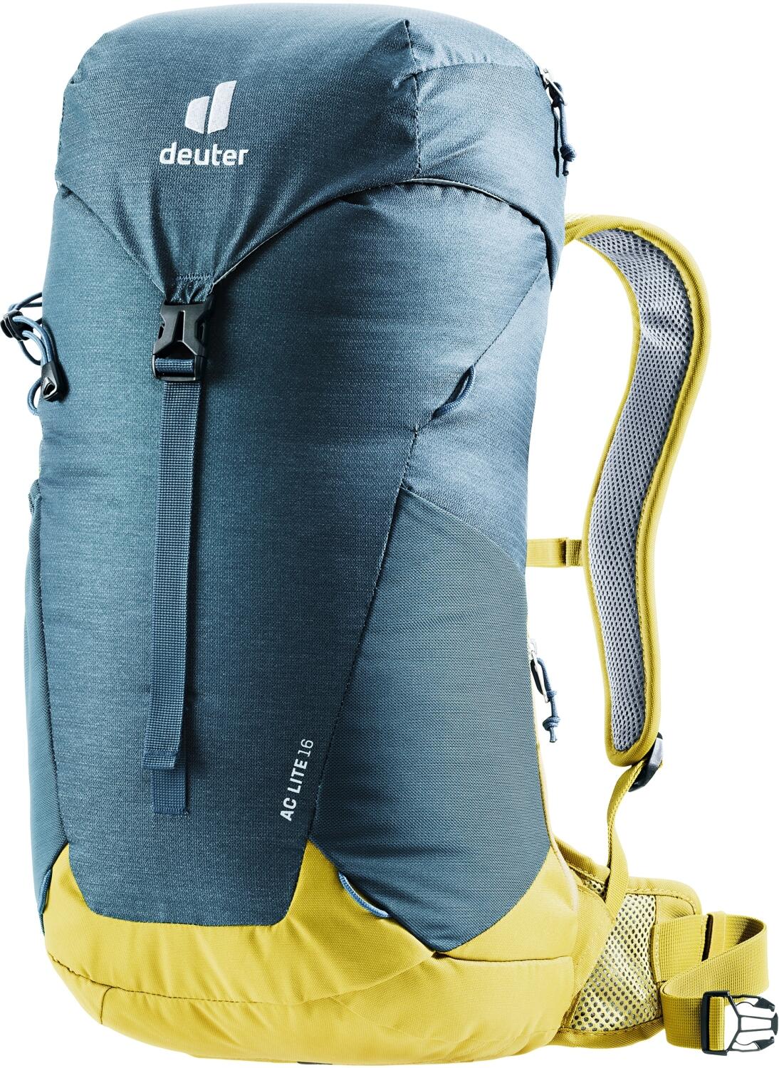 4046051112718 - deuter AC Lite 16 Wanderrucksack (Blau one size) Hardshelljacken