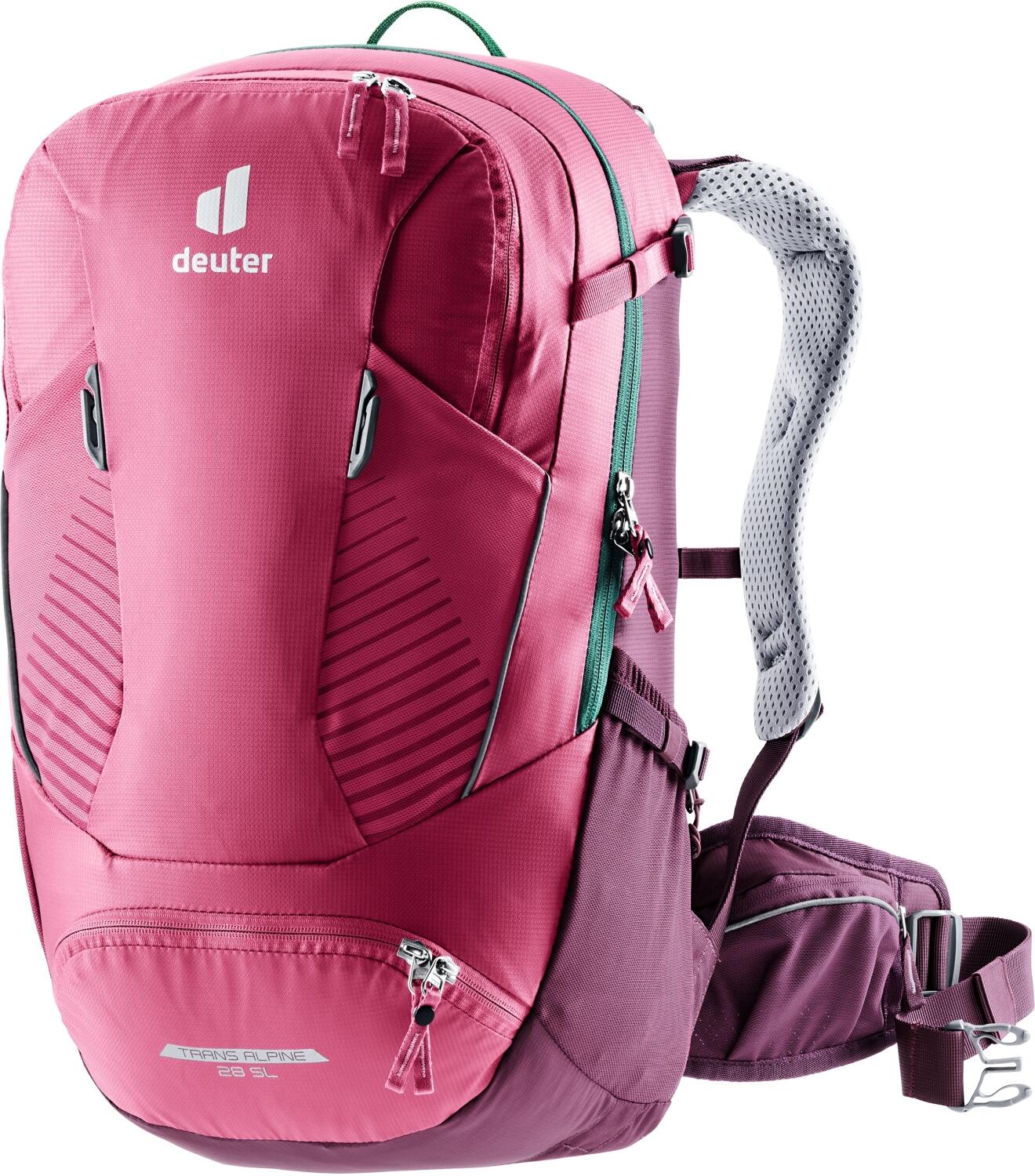 4046051114422 - DEUTER Damen Fahrrad Rucksack Trans Alpine 28 SL rot 3200121