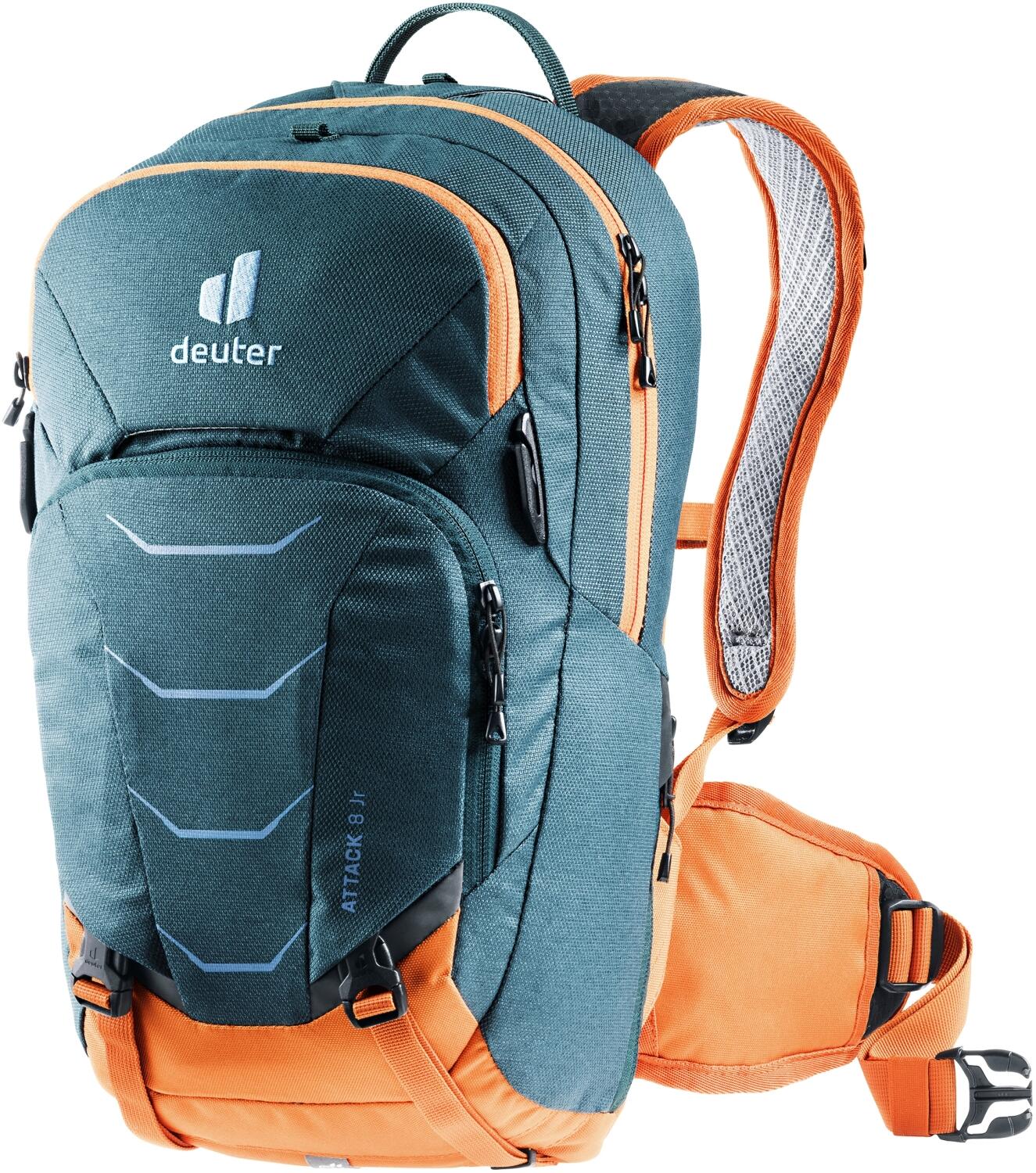 4046051115504 - Attack 8 Kinder Rucksack (Farbe 3915 arctic mandarine)