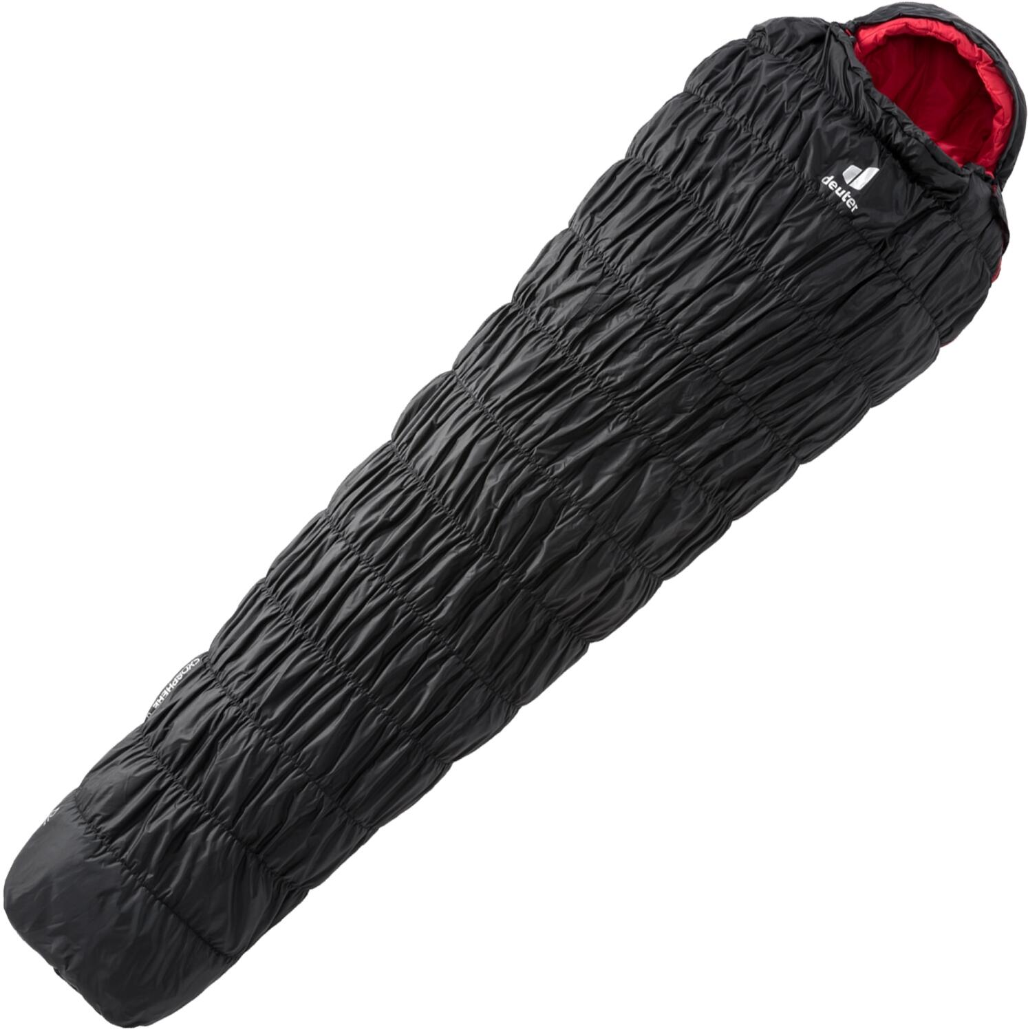 4046051118963 - Schlafsack Exosphere 0° L Zipper links Schlafsackzipper - Links Komforttemperatur - 0 bis 5 °C Schlafsacklänge - 191 bis 200 cm Schlafsackfarbe - Black - Fire Schlafsackverwendung - 3 - Jahreszeiten