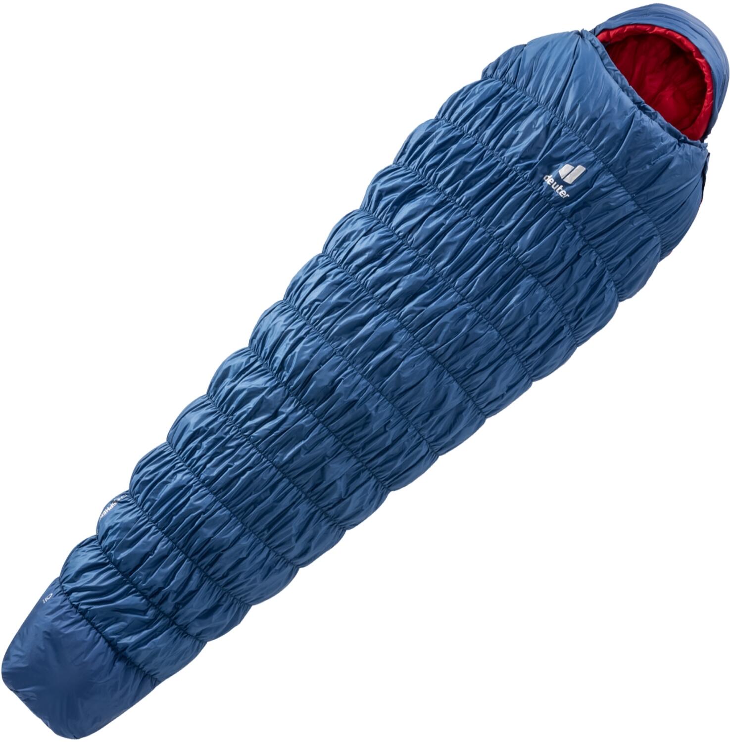 4046051119069 - Schlafsack Exosphere -10° Zipper Links Schlafsackzipper - Links Komforttemperatur - -5 bis -1 °C Schlafsacklänge - 201 bis 210 cm Schlafsackfarbe - Blau Rot