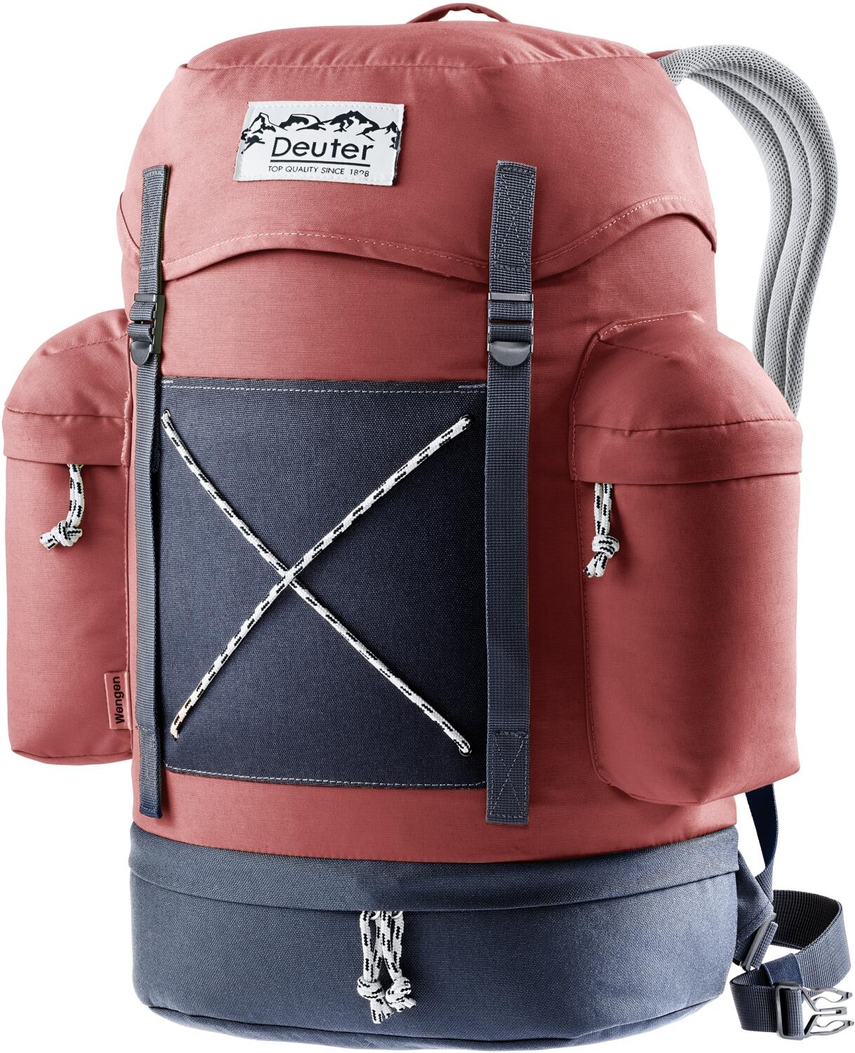 4046051125336 - deuter Wengen Daypack (Dunkelrot one size) Rolltaschen