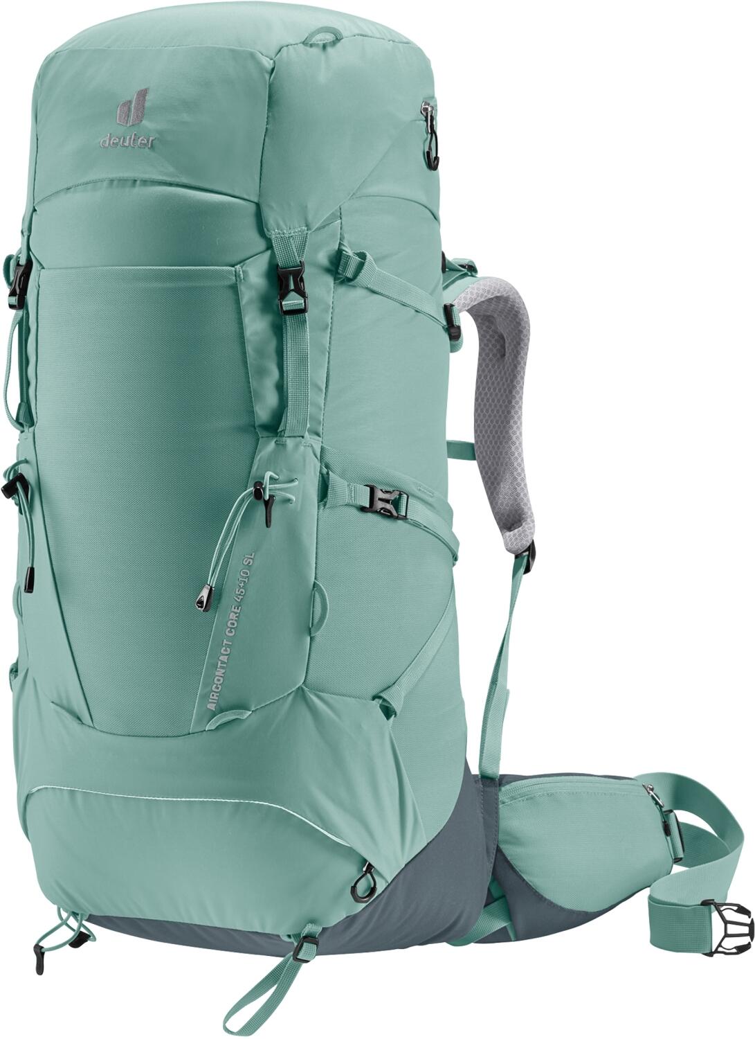 4046051131443 - deuter Aircontact Core 45+10 SL Damen Trekkingrucksack (Hellgrün one size) Hochtourenhosen