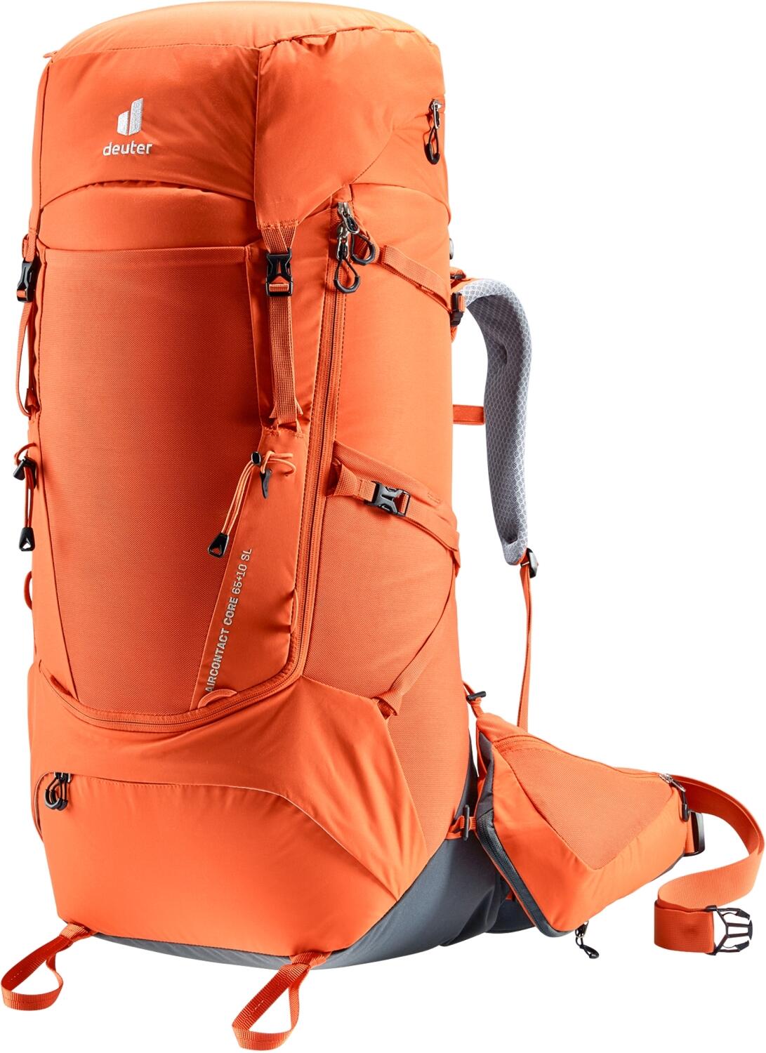 4046051131573 - Aircontact Core 65+10 SL - Trekkingrucksack - Damen Paprika   Graphite One Size