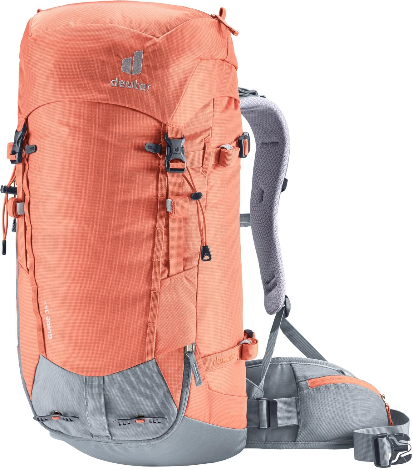 4046051133805 - Guide 34+ - Tourenrucksack - Herren Paprika   Teal One Size