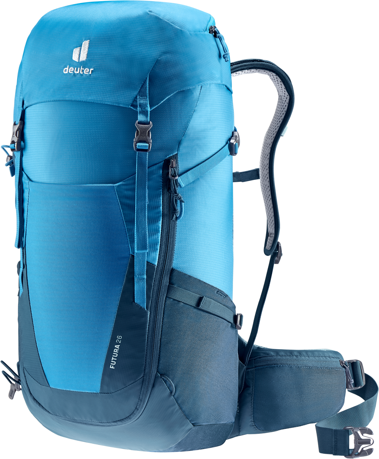 4046051134185 - deuter Futura 26 Wanderrucksack (Blau one size) Wanderrucksäcke