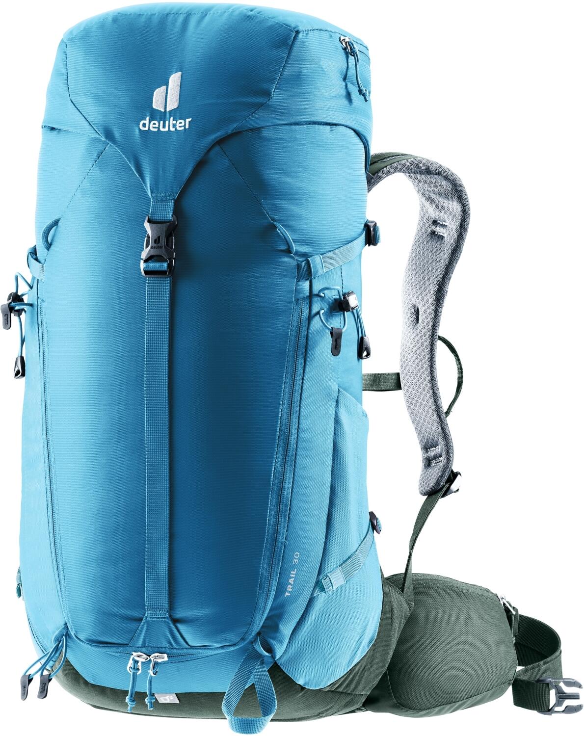 4046051148519 - deuter Wanderrucksack Trail 30 belüfteter Rücken Nassfach 30 Liter schwarz OneSize