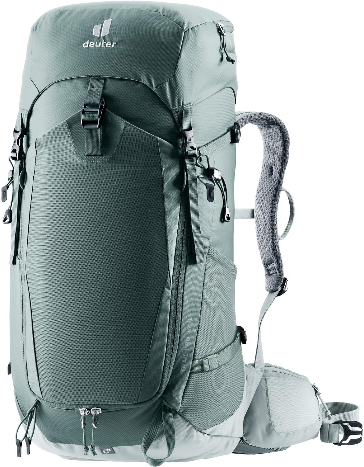 4046051148588 - deuter Trail Pro 34 SL Damen (Grau one size) Wanderrucksäcke