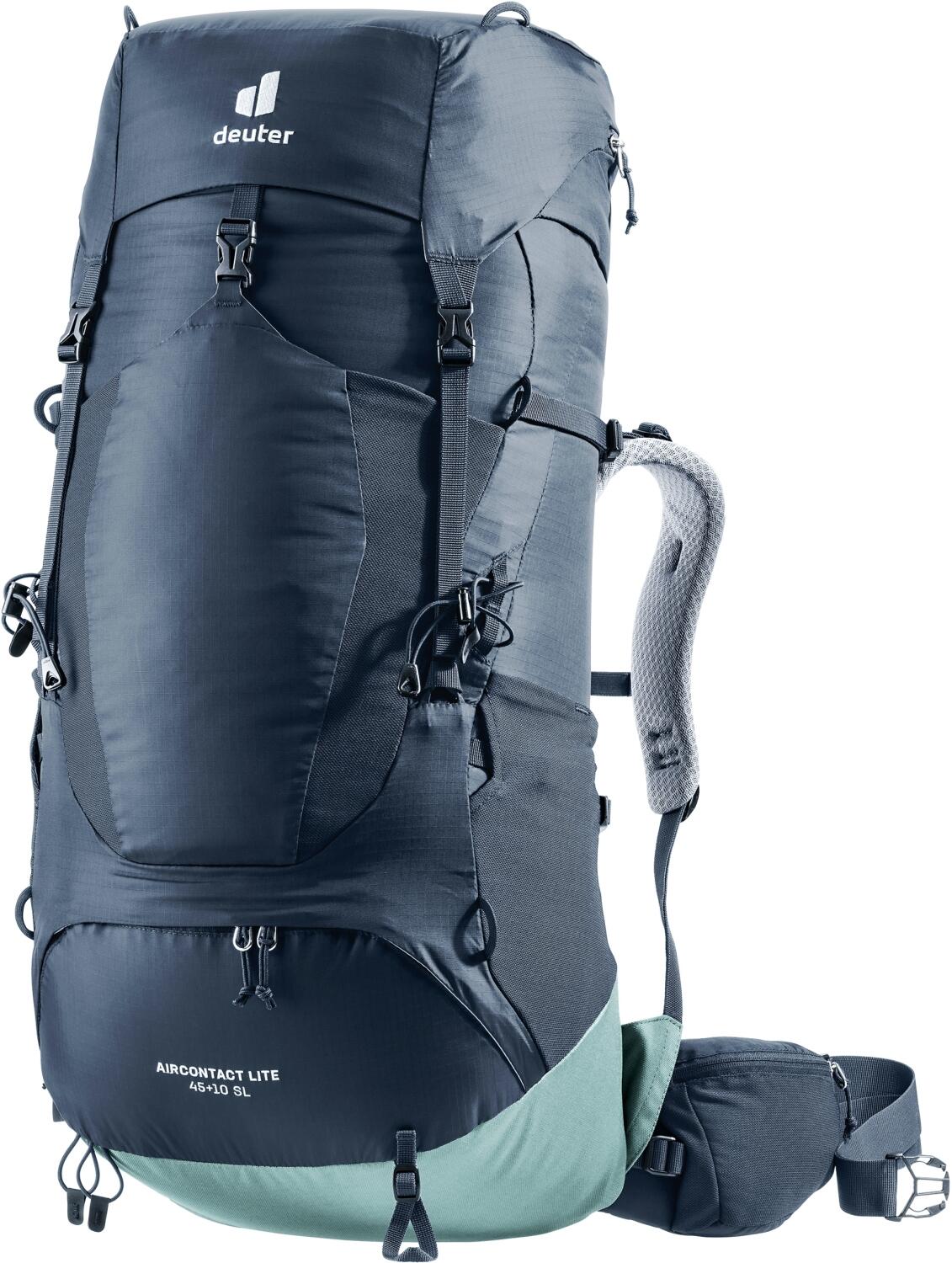 4046051148670 - Aircontact Lite 45 + 10 SL Trekkingrucksack Damen in ink-jade