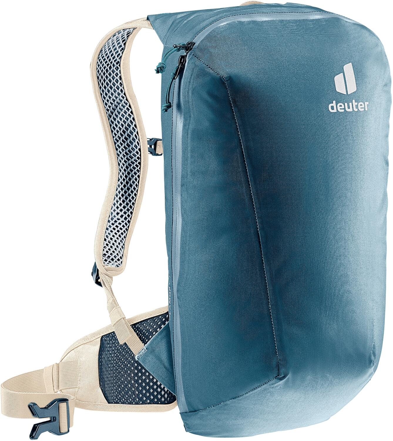 4046051149202 - Plamort 12L Fahrradrucksack Wasserdicht Leicht Airstripes Atlantic-desert
