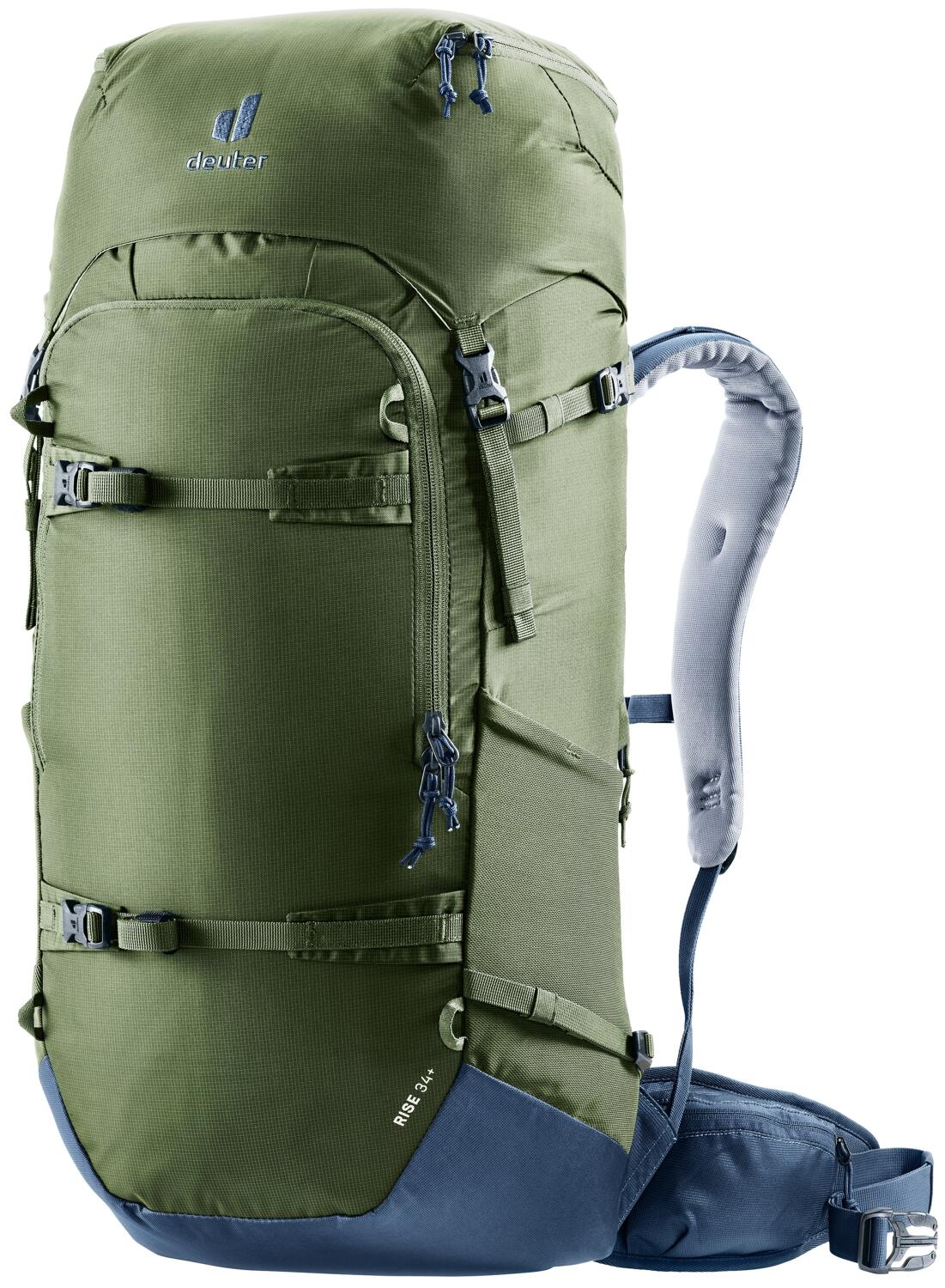 4046051152646 - Rise 34L Herren Schneeschuhrucksack Khaki Ink Grün