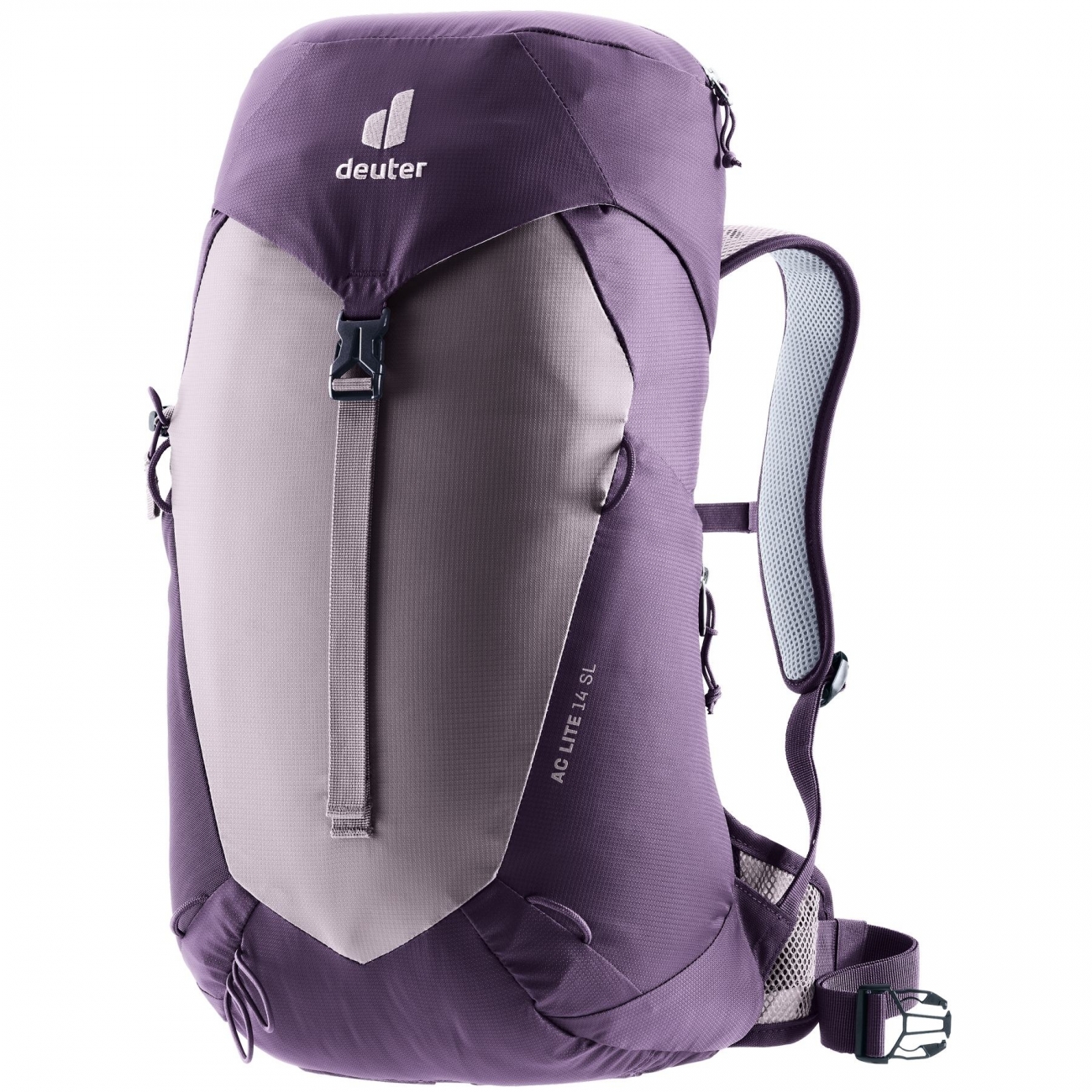 4046051156989 - AC Lite 14 SL Damen Wanderrucksack 14L Aircomfort Leicht Recycelt Lila Grau