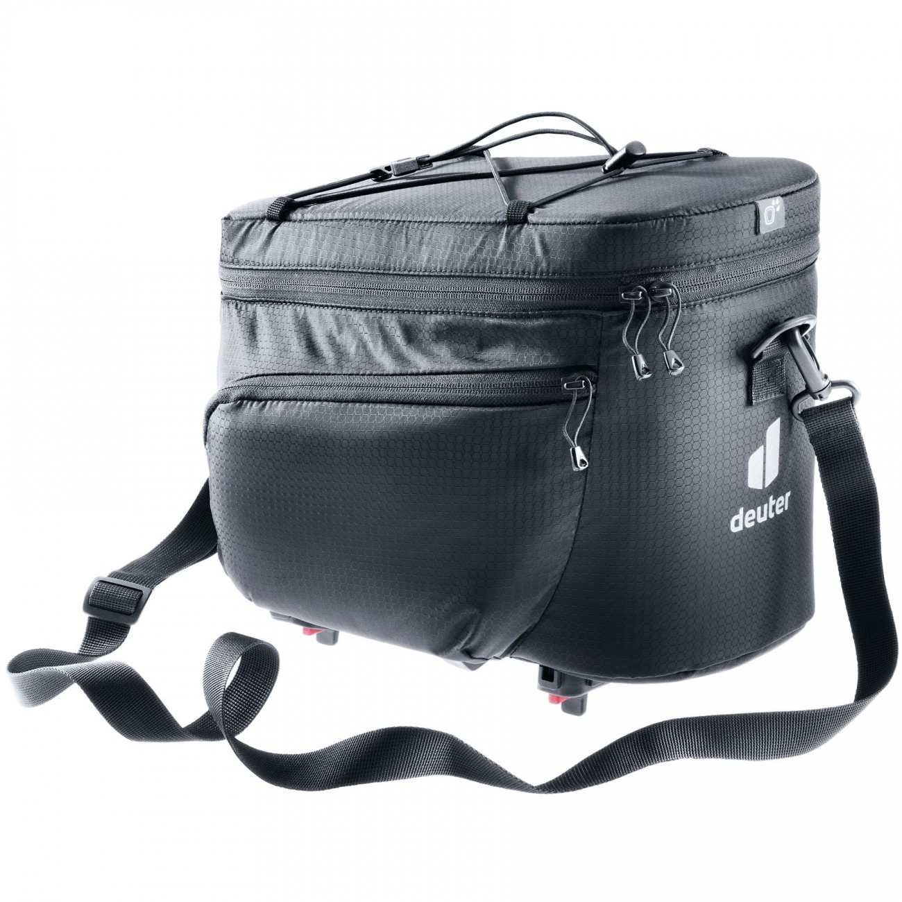 4046051157375 - Gepäckträgertasche 10L Schwarz KLICKfix UniKlip 2