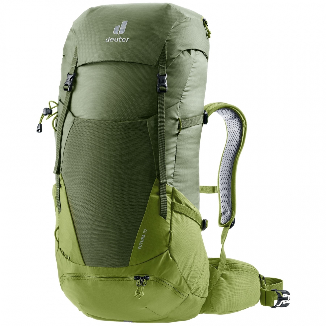 4046051159287 - Wanderrucksack Futura 32 Aircomfort Grün Khaki Meadow Grau