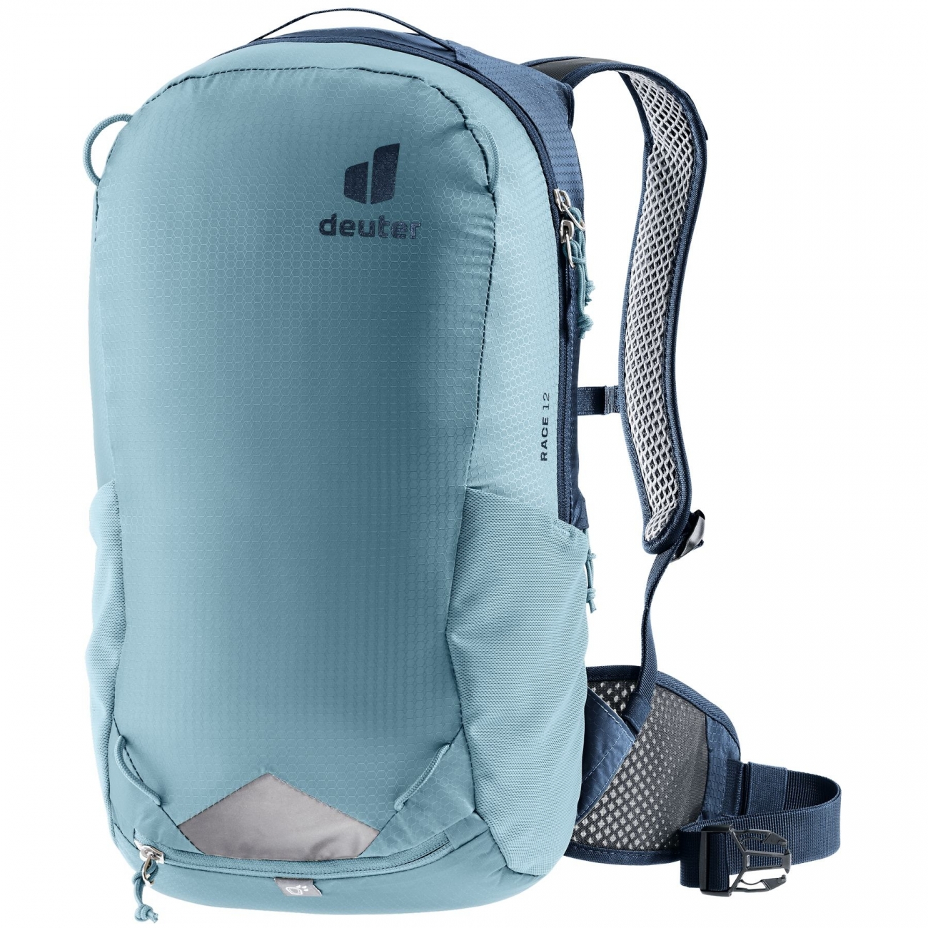 4046051159713 - Race 12L MTB Rucksack Leicht Atmungsaktiv Airstripes Blau Grau
