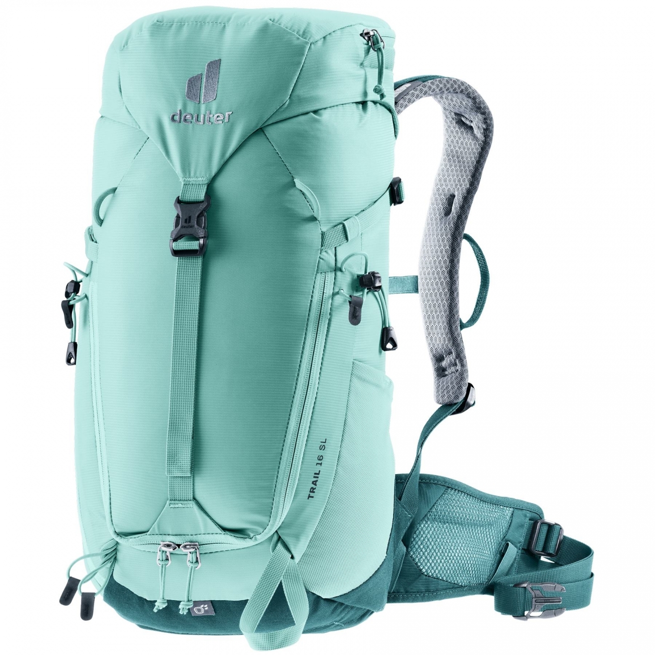 4046051164038 - Wanderrucksack Trail 16 SL Damen 16L Blau Airstripes Recycelt 4046051164038 - Wanderrucksack Trail 16 SL Damen 16L Blau Airstripes Recycelt