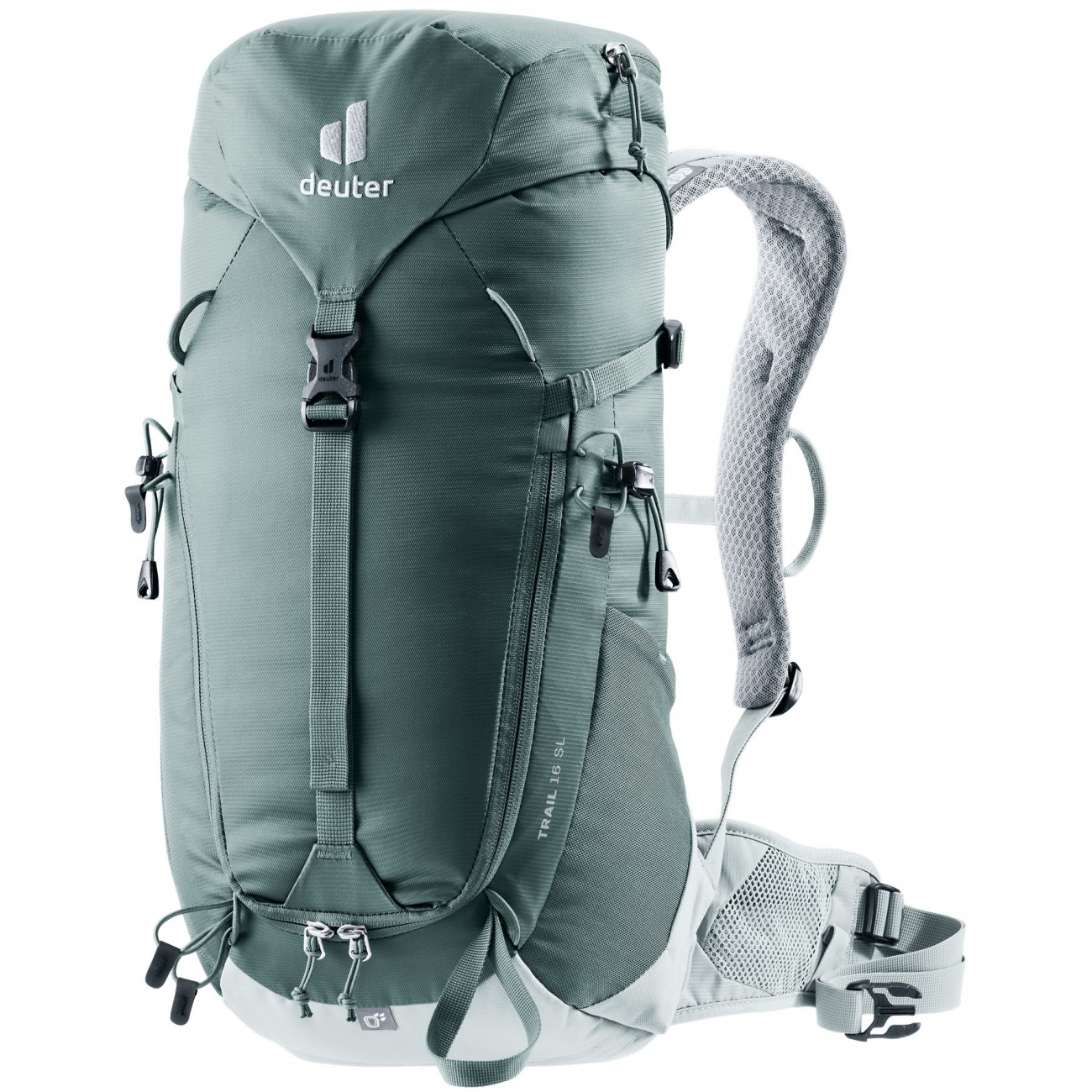 4046051164045 - Damen Trail 16 SL 16L Rucksack Blau Teal Grau Wandern Trailrunning