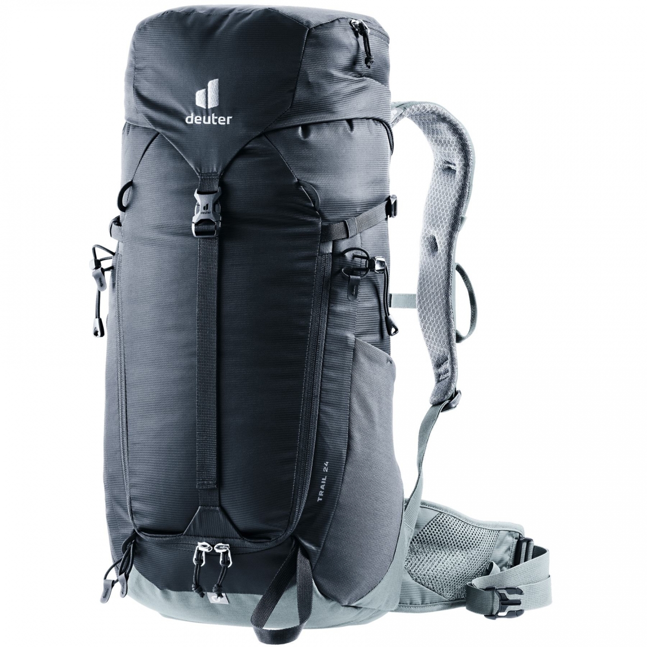 4046051164113 - Trailrucksack 24L Schwarz black-shale Herren Wandern Trekking Airstripes