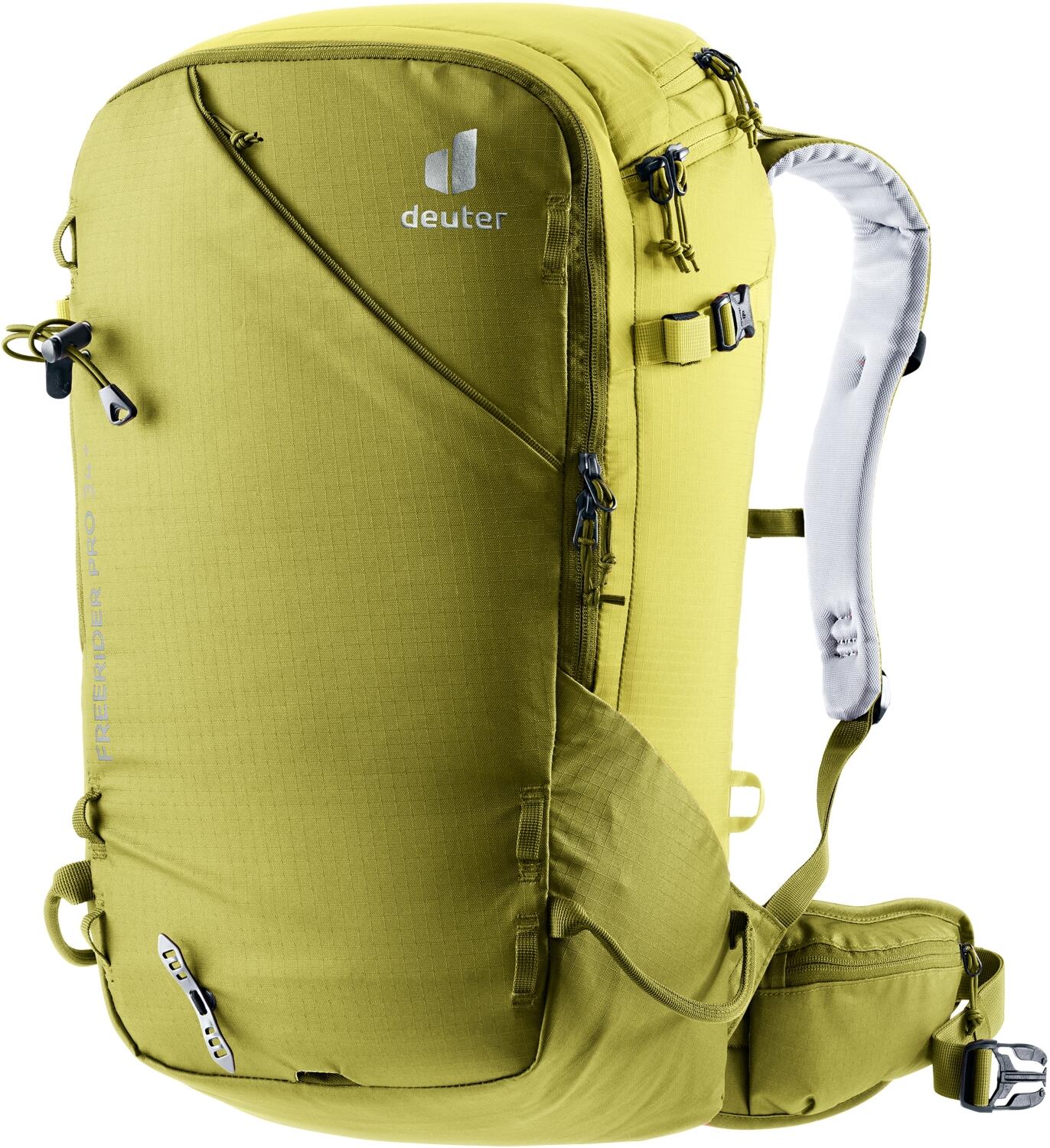 4046051165547 - Freerider Pro 34-44L Winterrucksack Skitouren Freeride Grün