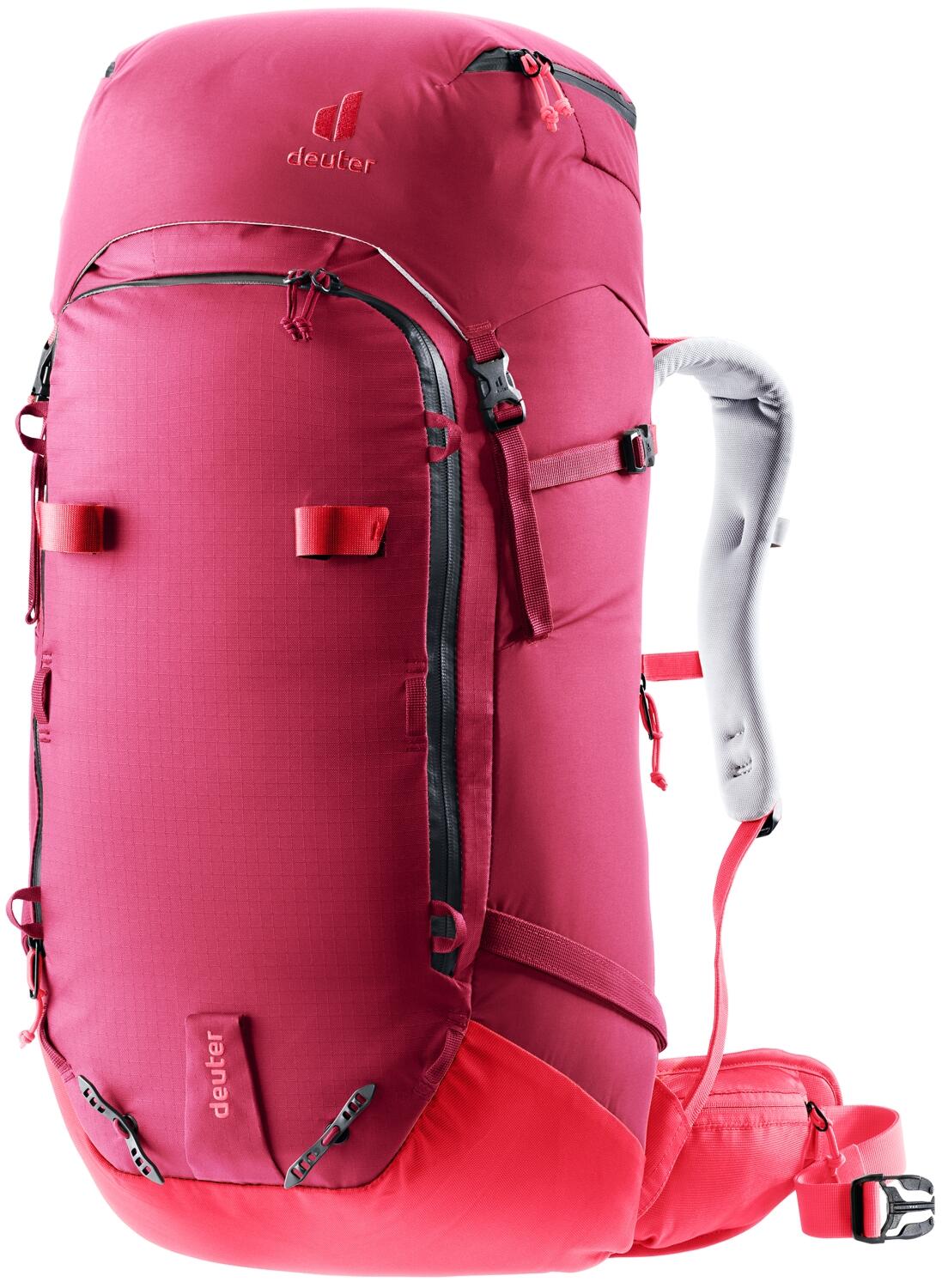 4046051165585 - Freescape Pro 38+ SL Damen Skitourenrucksack Mehrtages Rot Recycelt