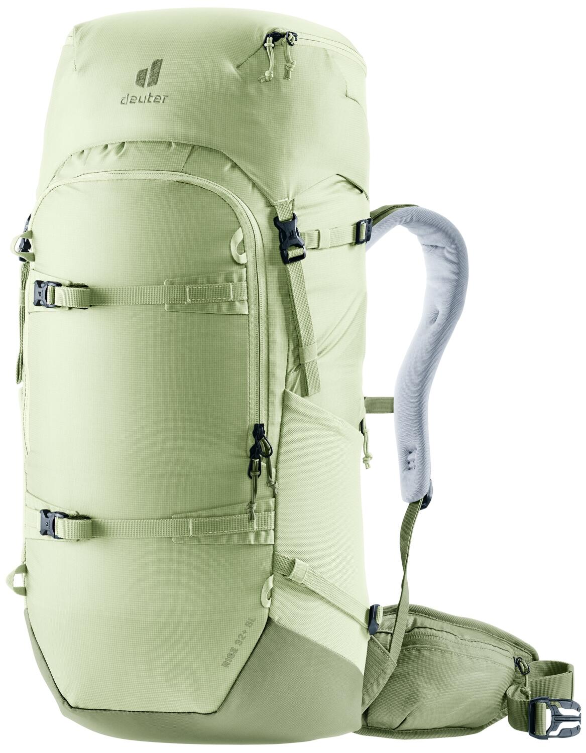 4046051165615 - Rise 32+ SL Damen Rucksack 32L Wandern Schneeschuh Skitour Grün Grau Recycelt PFC-frei