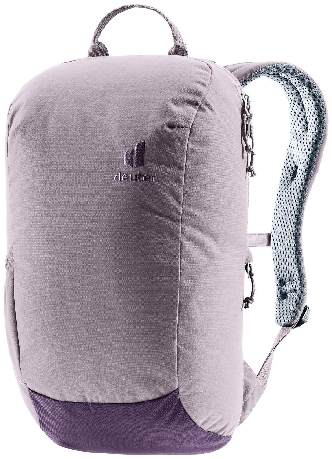 4046051165745 - Stepout Rucksack 12L Unisex Ergonomisch Airstripes Recycelt Lila Grau Büro Schule Reise