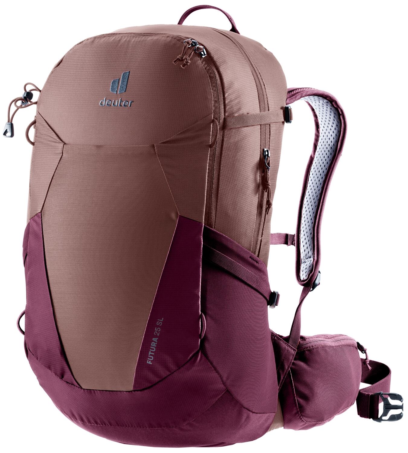 4046051171463 - Futura 25 SL Damen Wanderrucksack Aircomfort Leicht Recycelt ashrose-cassis
