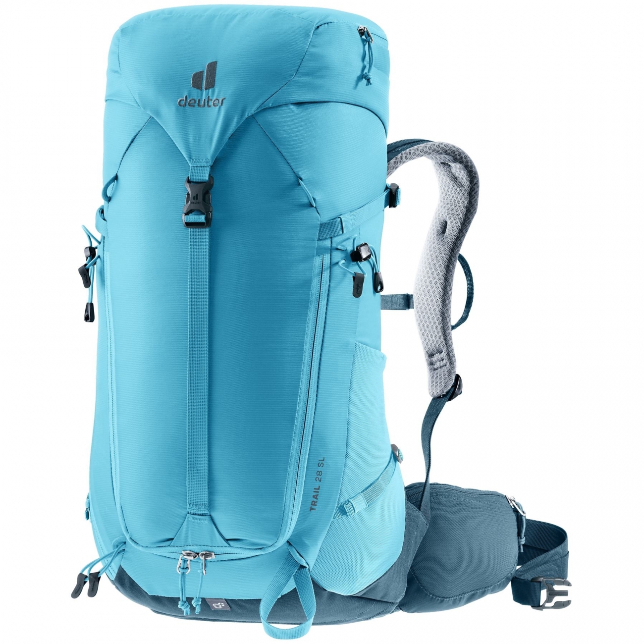4046051171869 - Damen Trail Rucksack 28 SL 28L Airstripes Trekking Blau Grau