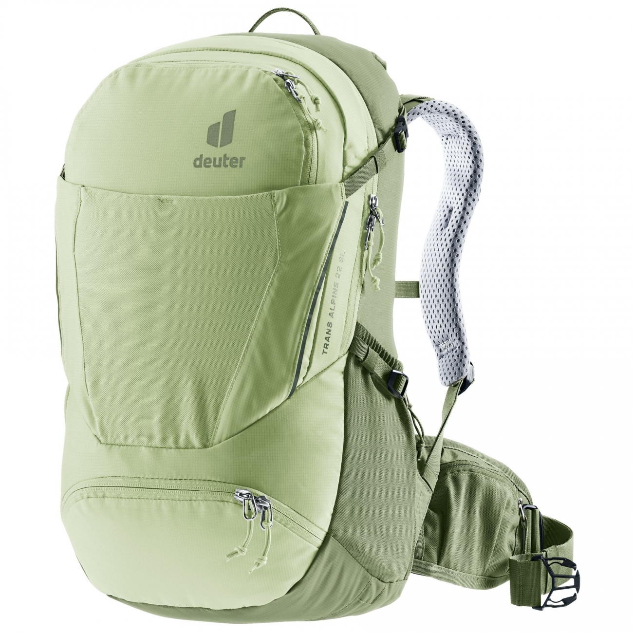 4046051172354 - Trans Alpine 22 SL Rucksack MTB Bikepacking 22L Damen Grün Grau