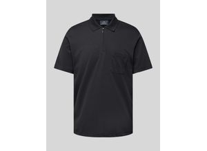 4046062518714 - Regular Fit Poloshirt mit Logo-Stitching