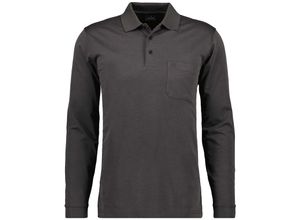 4046062521493 - RAGMAN Polo-Shirt Herren Baumwoll-Jersey grau