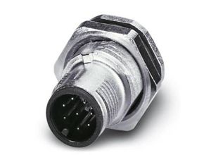 4046356162258 - 1553873 Sensor- Aktor-Einbausteckverbinder M12 Stecker Einbau Polzahl 8 20 St