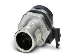 4046356438650 - 1436589 Sensor- Aktor-Einbausteckverbinder M12 Stecker Einbau Polzahl 4 10 St