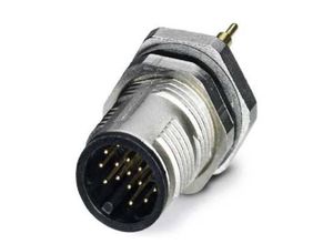 4046356449601 - 1437119 Sensor- Aktor-Einbausteckverbinder M12 Stecker Einbau Polzahl 17 20 St