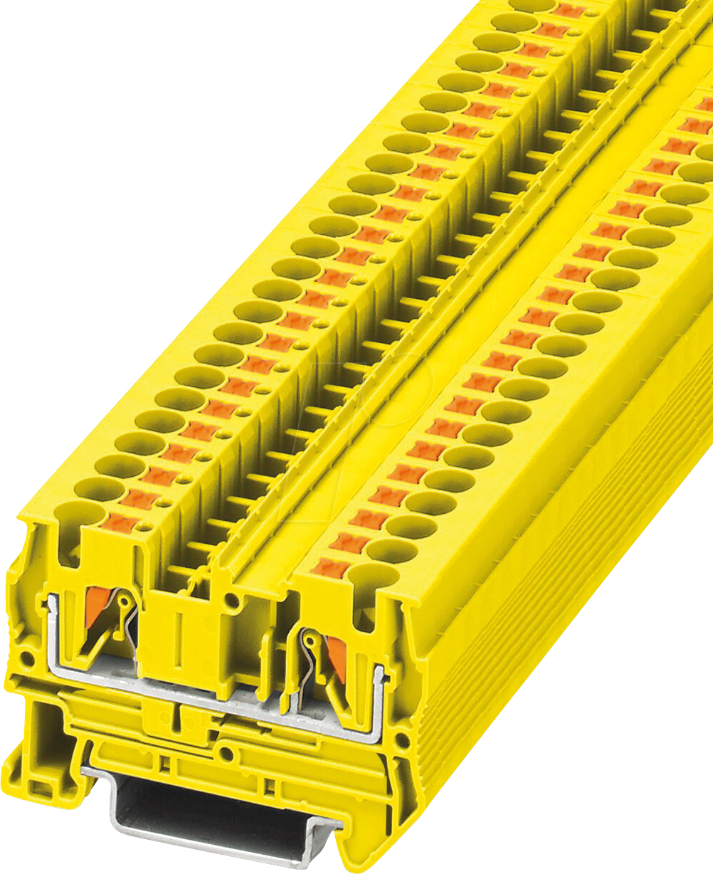 4046356917612 - PT 4 YE 3211762 Durchgangsklemme 020 mm² 4 mm² Gelb 50 St