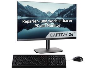 4046373822050 - CAPTIVA All-in-One PC All-In-One Power Starter I82-205 Computer Gr Microsoft Windows 11 Pro (64 Bit) 16 GB RAM 500 GB SSD schwarz All in One PC