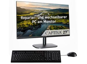 4046373822784 - CAPTIVA All-in-One PC All-In-One Power Starter I82-278 Computer Gr ohne Betriebssystem 32 GB RAM 1000 GB SSD schwarz All in One PC
