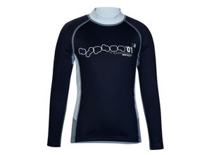 4046451097240 - Hyphen - UV-Schutz-Badeshirt SATII Langarm in dunkelblau Gr116 122