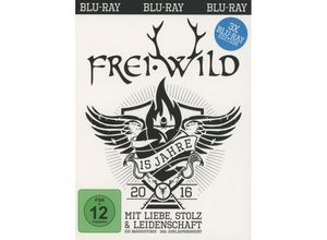 4046661484496 - 15 Jahre - Mit Liebe Stolz und Leidenschaft (3 Blu-rays) - FreiWild (Blu-ray Disc)