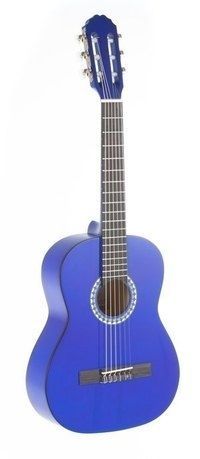 4046662249568 - PURE Klassikgitarre Basic 1 2 Transparent Blau